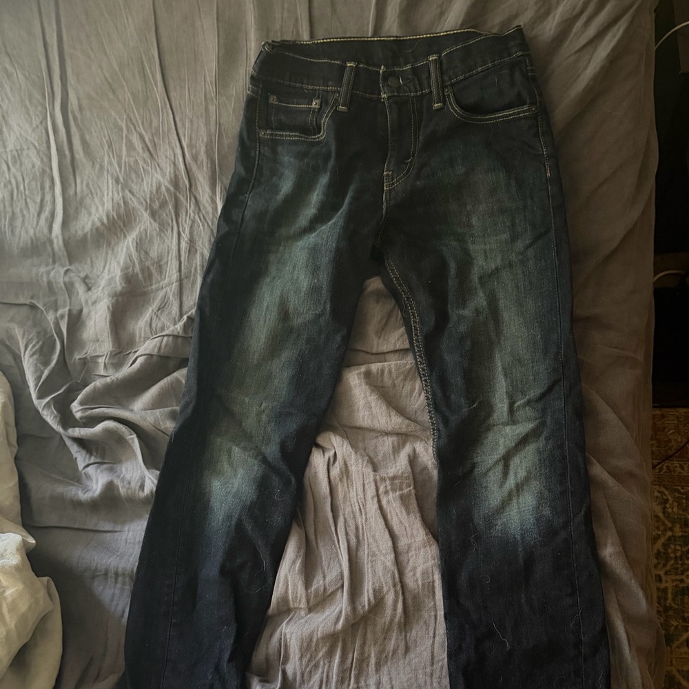Levi's Dark Wash Slim Jeans